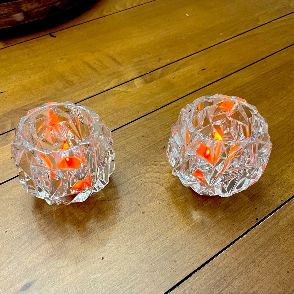 Tiffany & Co. candle holders